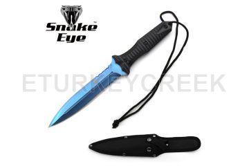 Snake Eye Tactical Full Tang Double Edge Boot Knife 12.5" Overall