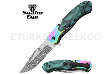 Snake Eye Tactical Spring Assist knife