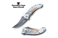 Snake Eye Tactical Spring Assist Knife 4.5" Closed