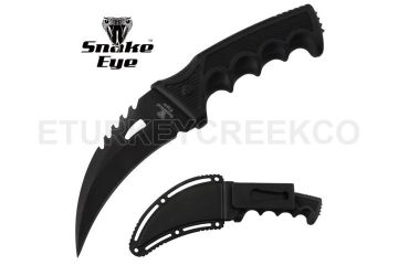 Snake Eye Tactical Karambit Style Fixed Blade Hunting knife