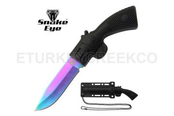 Snake Eye Tactical Revolver Style Neck Knife Collection