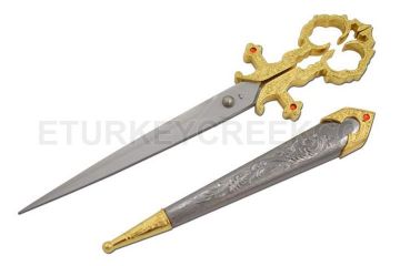 Snake Eye Tactical Renaissance Scissors Bodice Dagger Dirk Knife