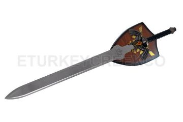 Zelda Link Fantasy Sword with Plaque