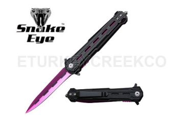 Snake Eye Tactical Spring Assisted 420 Stainless Steel Knife