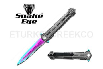 Snake Eye Tactical Spring Assisted 420 Stainless Steel Knife