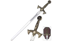 Snake Eye Tactical Knights Templar Sword with Plaque