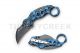 " Z Killer " Skull Karambit Tactical Spring Assist Knife 5" Close