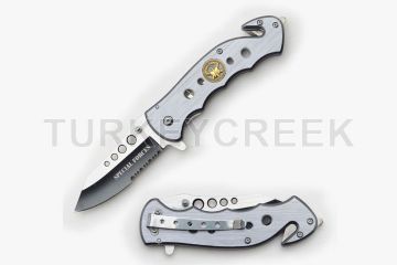 " Special Forces " Rescue Folder Assist Knife 4.5" Closed