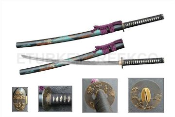 Snake Eye Warrior Classic Handmade Heavy Duty Samurai Katana