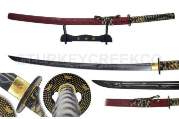 Snake Eye Warrior Classic Handmade Samurai Katana