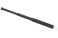 12" Expandable Baton With Key Ring Black Finish