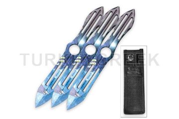 Snake Eye Tactical Throwing Knife set Comes with Sheath