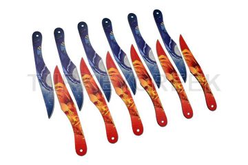 Snake Eye Tactical 12 PC Throwing Knife Set