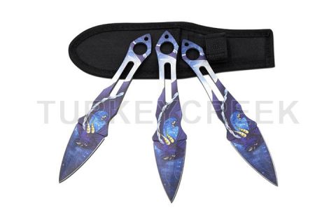 Snake Eye Tactical Throwing Knife set Comes with Sheath