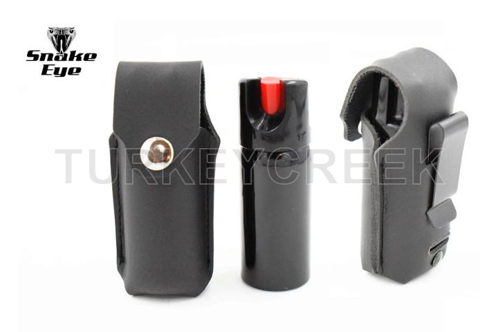 Snake eye 2oz pepper Spray with case