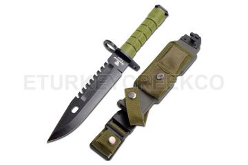 Snake Eye Tactical M9 Bayonet Military Knife (GN-BK)