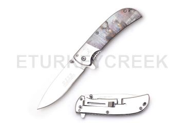 Wild Turkey Handmade Gentleman Collection Assisted knife 4"Closed