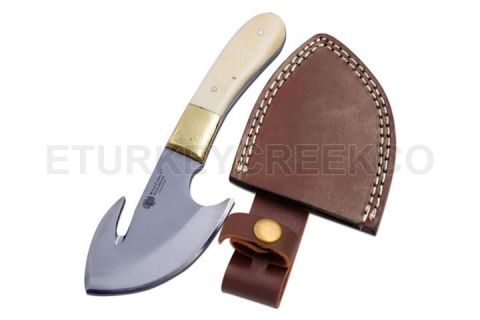 Wild Turkey Handmade Collection Full Tang Fixed Blade Gut Hook WT-2010WB