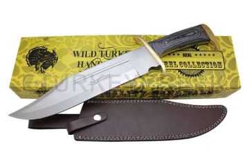 Wild Turkey Handmade Collection Knife 16" Bowie Knife