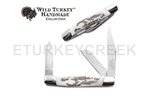 Wild Turkey Handmade Gentlemen's Knife 4" Closed