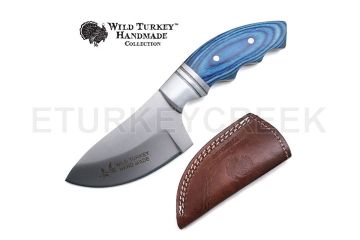 Wild Turkey Handmade Collection Fix Blade Skinner 7" Overall