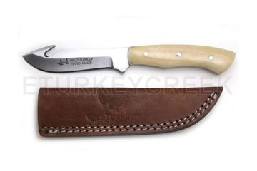 Wild Turkey Handmade Collection Fix Blade Knife 8" Overall