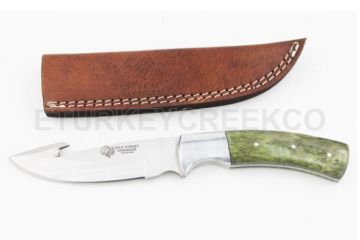 Wild Turkey Handmade Collection Fix Blade Skinner 10" Overall