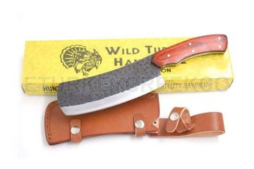 Wild Turkey Handmade High Carbon Steel Full Tang Chopper Knife