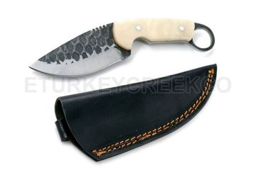 Wild Turkey Handmade 1075 High Carbon Fixed Blade Karambit Knife