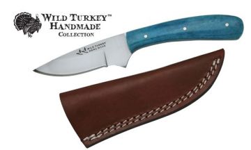 Wild Turkey Handmade Collection Fix Blade Skinner 7.5" Overall