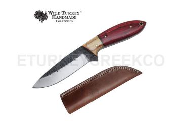 Wild Turkey Handmade Collection High Carbon Steel Fix Blade knife