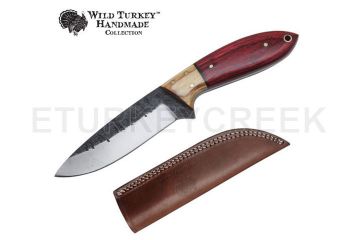 Wild Turkey Handmade Collection High Carbon Steel Fix Blade knife