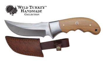 Wild Turkey Handmade Collection Fix Blade Knife 9.5" Overall