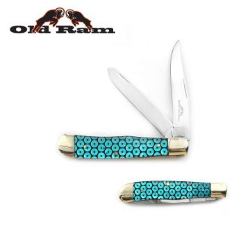 Old Ram Manual Folding Trapper Knife