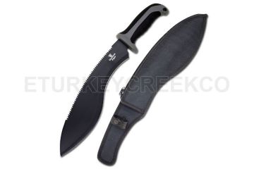 Snake Eye Machete with Heavy Duty Construction, Ergonomic Handle
