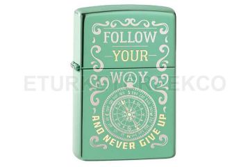 Zippo Follow Your Way Design Lighter