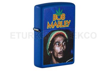 Zippo Bob Marley Blue Matt Lighter