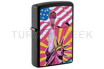 Zippo Lady Liberty Design Lighter