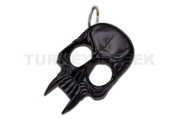 Skull Self Defense Key Chain Black Color