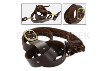 Knights Templar Double Belt Sword Frog Extra Large