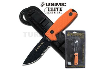 US MARINES M-1022ORCS Fixed Blade Knife 8" OVERALL