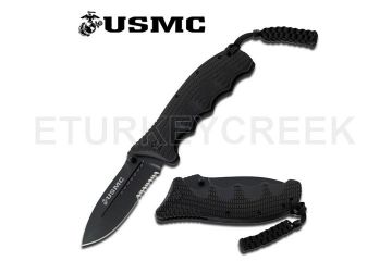 ELITE TACTICAL USMC ALPHA FOLDING KNIFE