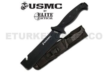" U.S Marines " Chisel Fix Blade. 5cr Blade G-10 Handle 13"