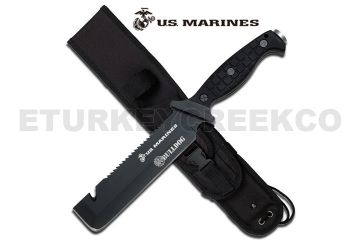 " U.S Marines " Chisel Fix Blade. 5cr Blade G-10 Handle 13"