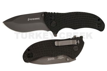 MARINES M-3001P 5" CLOSED FOLDER WITH G10 HANDLE