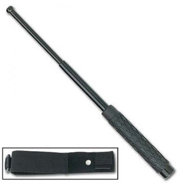16 Inch Expandable Baton Rubber Grip Made in Taiwan..