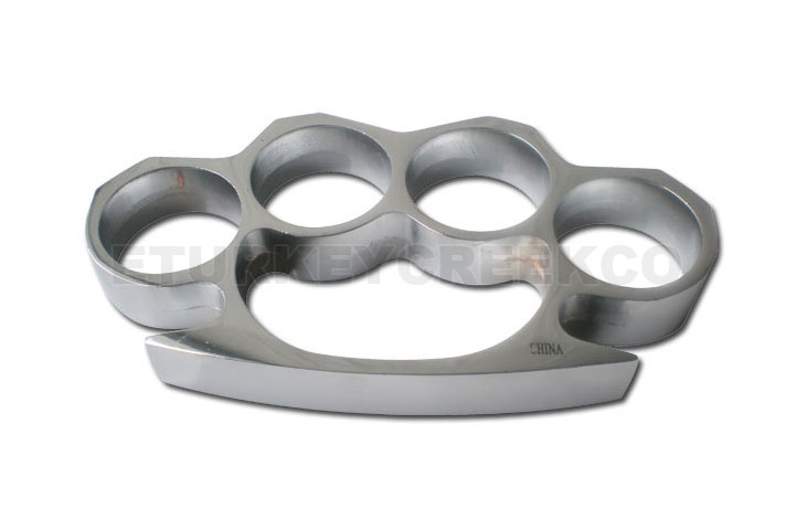 HEAVY SILVER BUCKLE KNUCKLES & PAPERWEIGHT