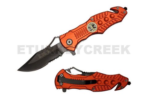 " E.M.S " Rescue Folder Action Assist Knife 4.5" Closed