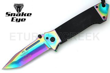 SNAKE EYE TACTICAL SPRING ASSIST KNIFE 4.5 CLOSED