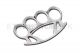 KNUCKLE BUCKLE SILVER HAMMER